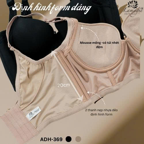 Áo ngực định hình ôm mỡ nách Lamagie - ADH369