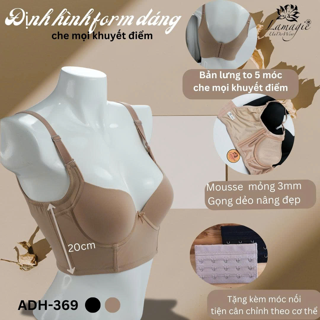 Áo ngực che khuyết điểm lưng Lamagie - ADH369