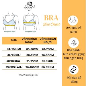 hướng dẫn chọn size áo LAMAGIE